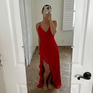 Privacy Please Red Gown